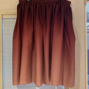 Magnolia Park Ombré Swing Skirt in Pink